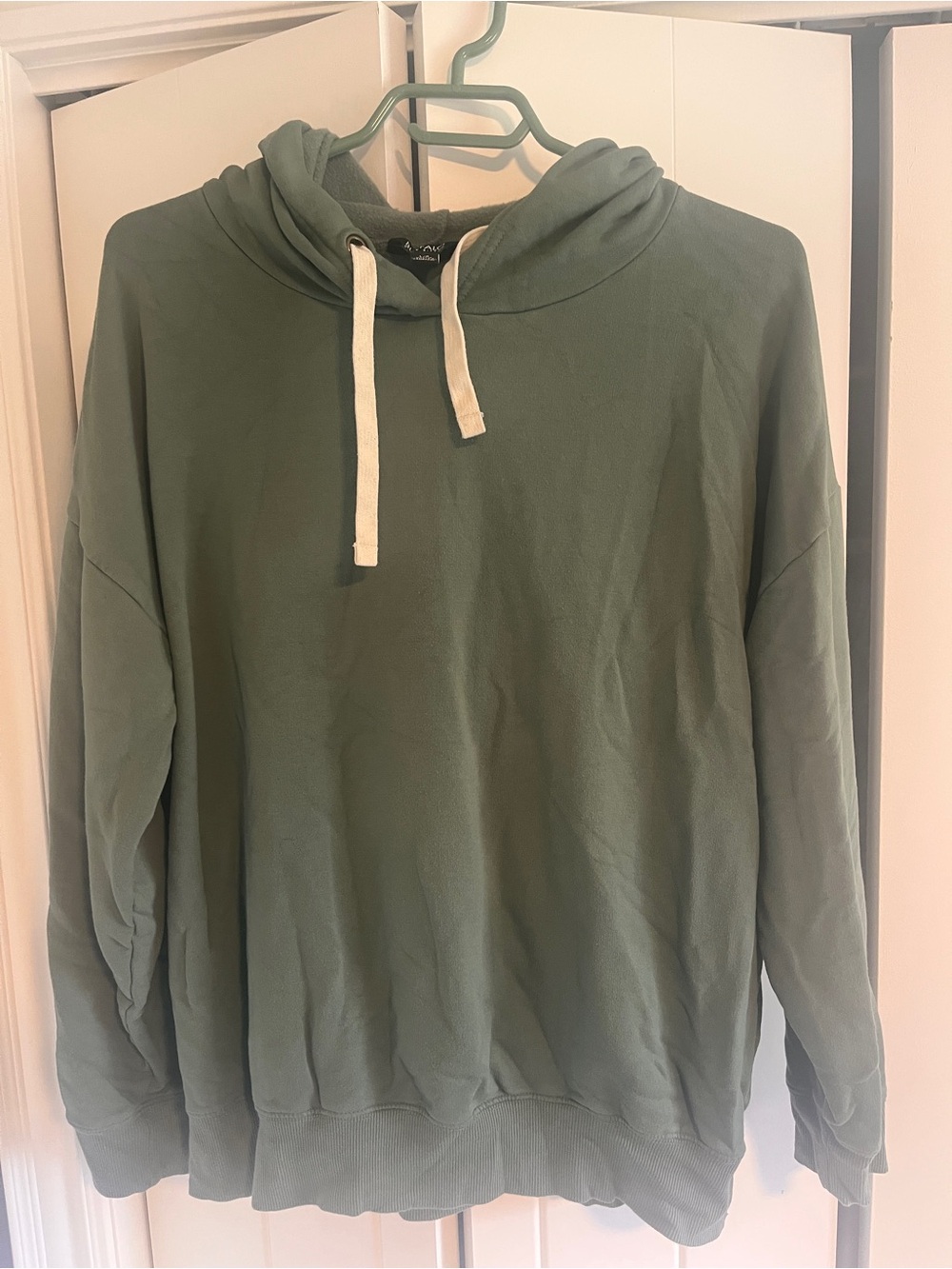 Women’s Olive Green Hooded Sweater -